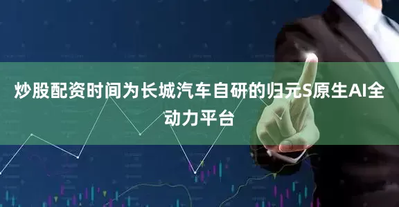 炒股配资时间为长城汽车自研的归元S原生AI全动力平台